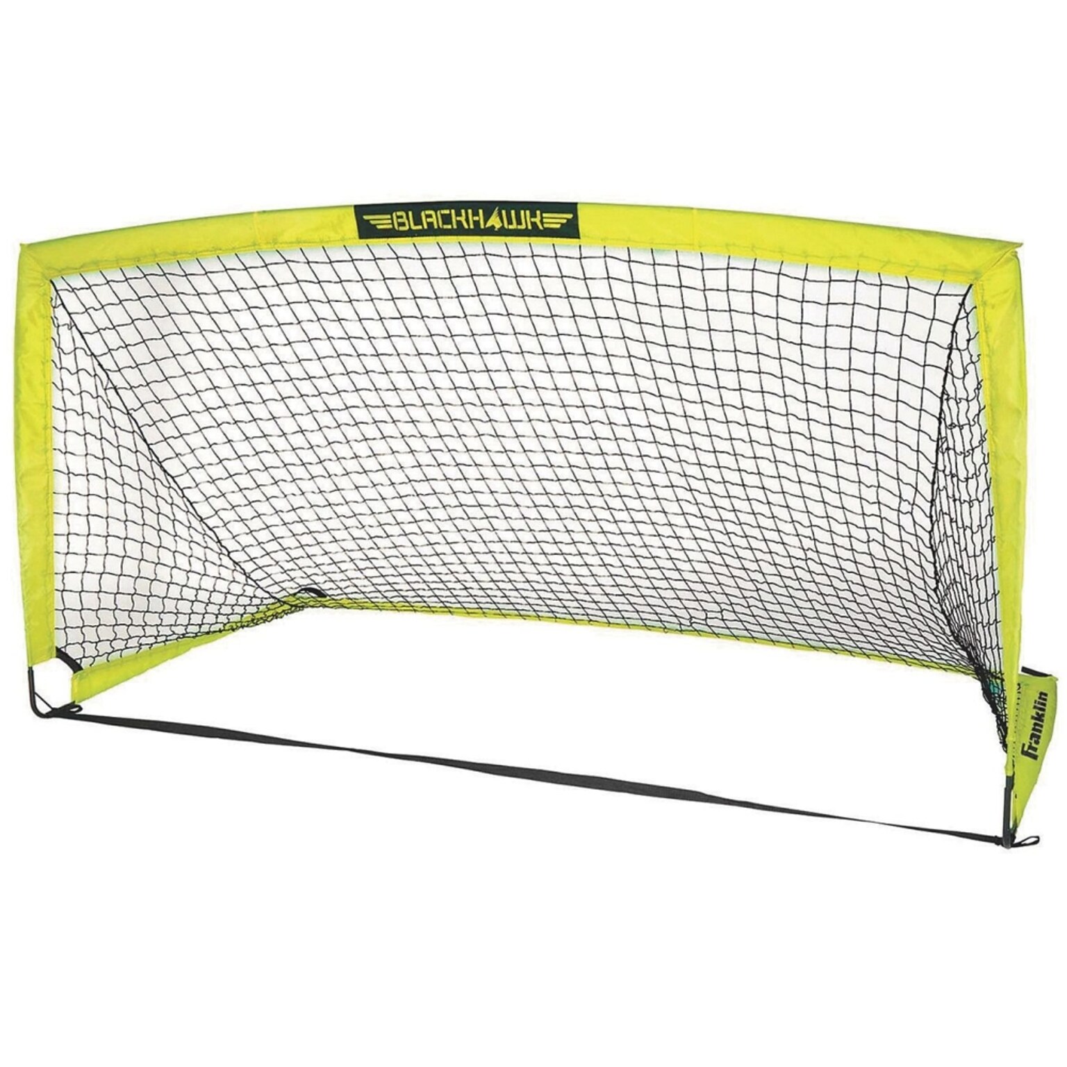 Franklin Blackhawk Portable Soccer Goal, Black/Yellow (W13369)