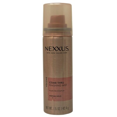 Nexxus Comb Through Hair Spray, 1.5 oz Trial Size Bottle, 6 Bottles/Bag, 4 Bags/Carton