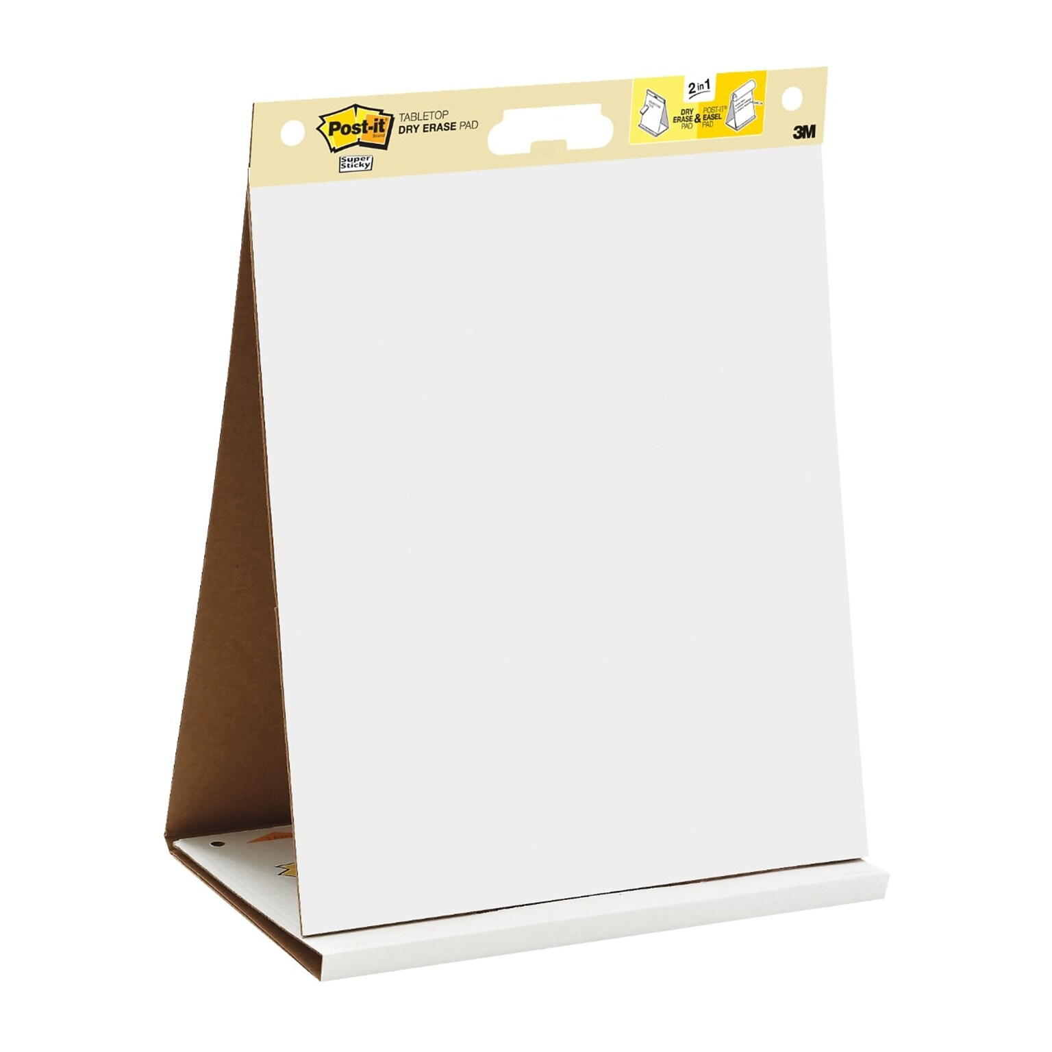 Post-it Super Sticky Tabletop Easel Pad, 20 x 23, 20 Sheets/Pad, 4 Pads/Pack (563 VAD 4PK)