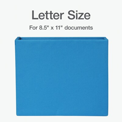 Pendaflex Standard Reinforced Expanding Wallet, Letter, Blue (17A-BLU)