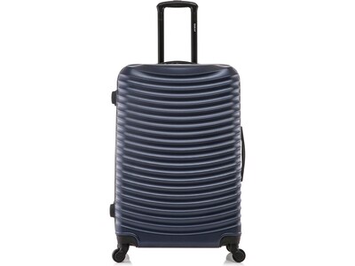 DUKAP Adly 29.33 Hardside Suitcase, 4-Wheeled Spinner, Navy Blue (DKADL00L-BLU)