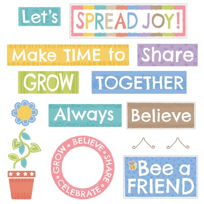 TREND Always Welcome Bulletin Board Set (T-8324)