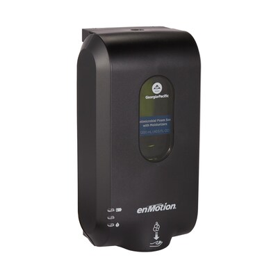 enMotion Gen2 Automatic Wall Mounted Hand Soap/Hand Sanitizer Dispenser, Black (52057)