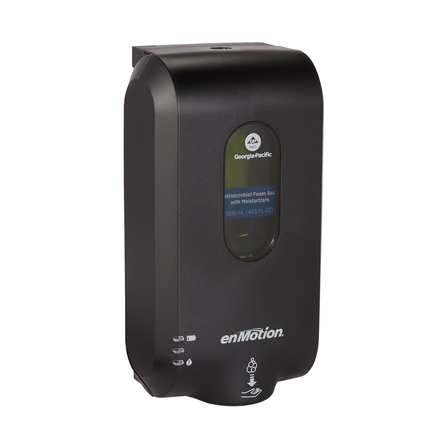 enMotion Gen2 Automatic Wall Mounted Hand Soap/Hand Sanitizer Dispenser, Black (52057)
