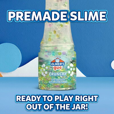 Elmer's Gue Premade Crunchy Slime, 2/Pack (2223183)