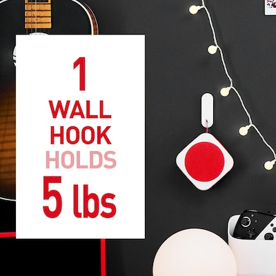 Command Large Hook, 5 lb., White, 3/Pack (170693ES)