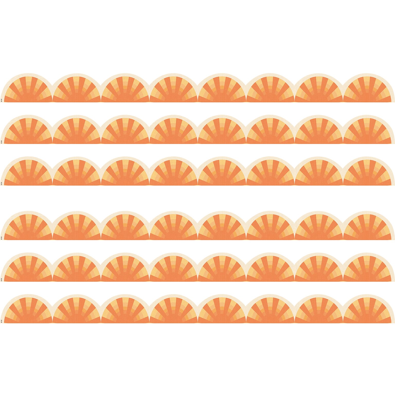 Teacher Created Resources Moving Mountains Die-Cut Border Trim, 2.75 x 35, 24/Pack, 6 Packs/Bundle (TCR9231-6)