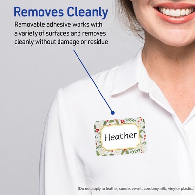 Avery Rectangle Multipurpose Labels, 2-1/3" x 3-3/8", White, 80/Pack (19479370453)