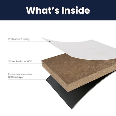 Flash Furniture Acadia 36" Round Wooden Dining Table with X-Base, White Faux Marble/Black Base (STRD36WMAT3030)