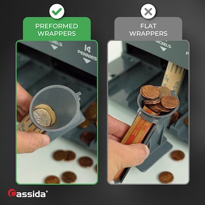 Cassida C-300 Coin Sorter, Gray (C-300)