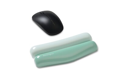 Kensington Duo Gel Non-Skid Gaming Wrist Rests, Green (K62827WW)