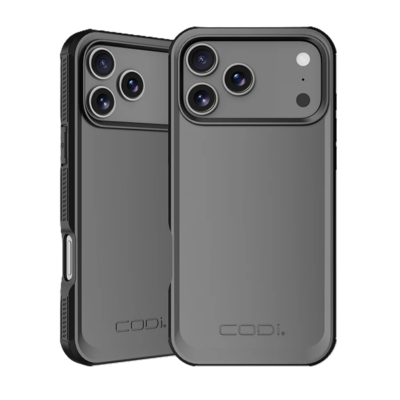 CODi Aegis Rugged Phone Case for iPhone 17 Pro Max, Black (I17_PMX_RGD_BLK)