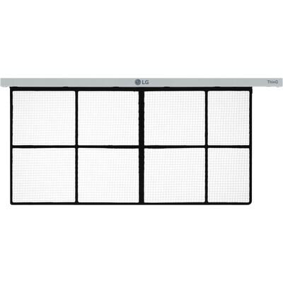 LG 230-Volt 18,000 BTU Window Smart Air Conditioner with Remote, WiFi Enabled, White (LW1821ERSM)