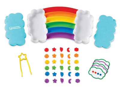 Learning Resources Rainbow Sorting Activity Set, Assorted Colors (LER3378)