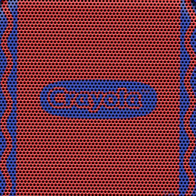 Crayola Portable Bluetooth Karaoke Speaker with FM Radio and Microphone, Blue & Red (CBX210M)