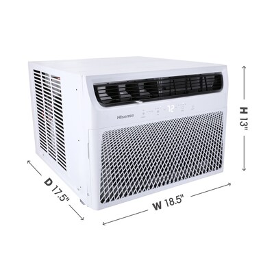 Hisense 115-Volt 10000 BTU Window Air Conditioner with Remote, WiFi Enabled, White (AAW10CW26)