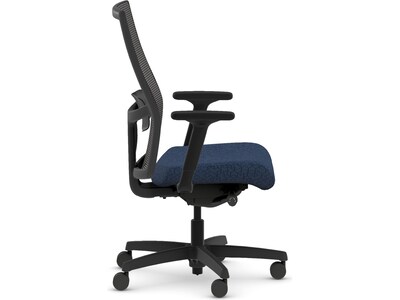 HON Ignition 2.0 Fabric/Mesh Swivel Task Chair, Navy/Black (HIWMMKD.Y2.A.H.IM.APX13.BL.SB.T)