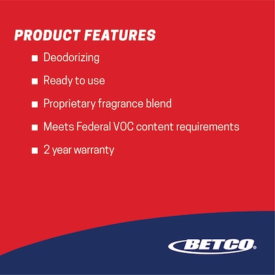 Betco Ocean Breeze RTU Deodorizer, Fresh, 32 oz., 12/Carton (BET2351200)