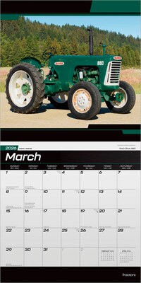 2026 BrownTrout Tractors 12" x 12" Monthly Wall Calendar (9798330705931)