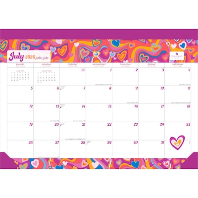 2026-2027 Plato House of Turnowsky 14 x 10 Academic Monthly Desk Pad Calendar (9798330708109)