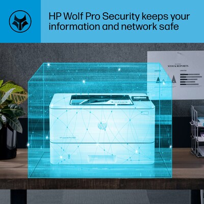HP LaserJet Pro 4001 LJP 4001dn Black & White Laser Printer, Single-Function, Print, Best for Office (2Z600F)