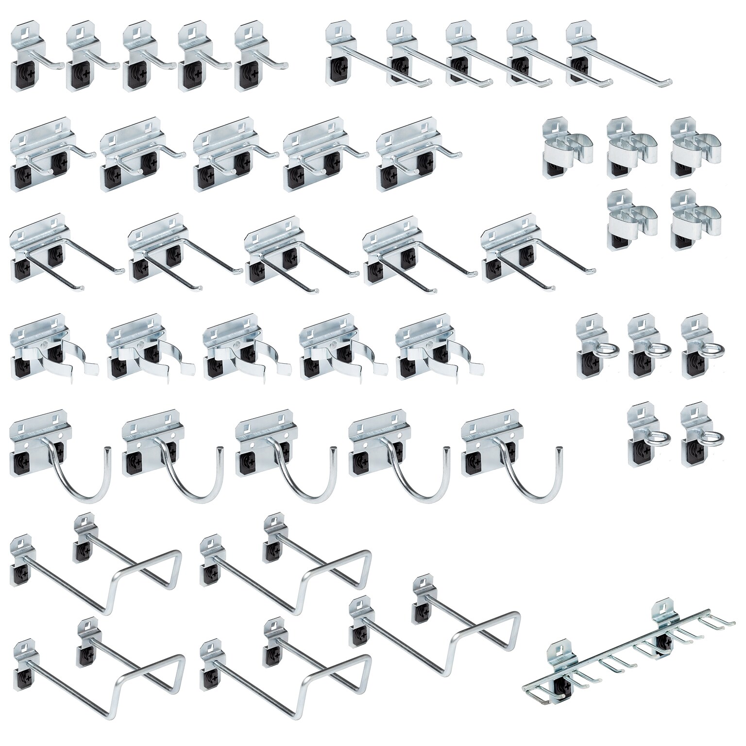 Triton Products Steel LocHook Kit, 46 Assorted Pegboard Hooks (LH1-KIT)