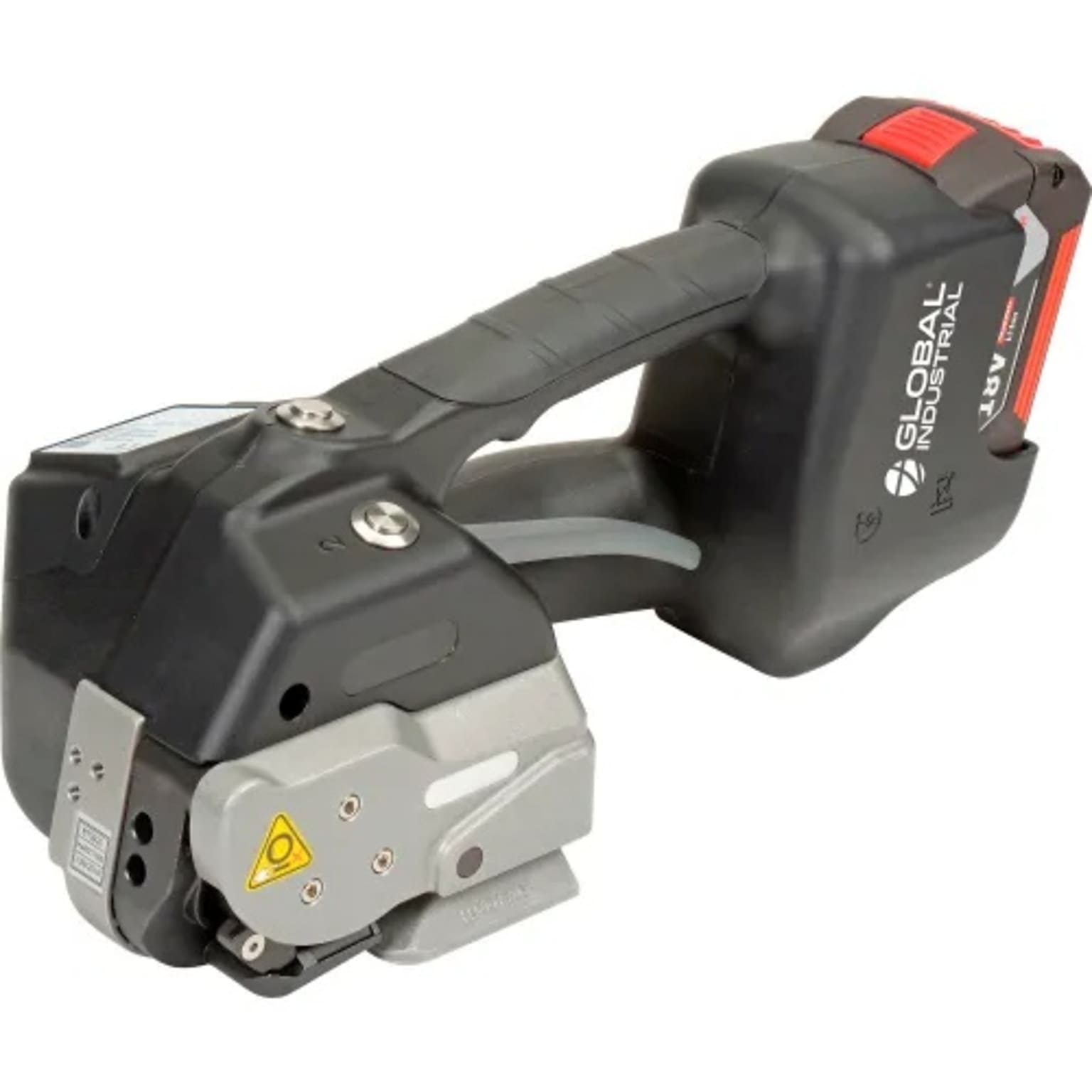 Global Industrial Battery Operated Polyester Strapping Tool For 5/8 Strap Width (412658)