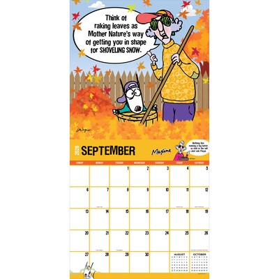 2026 TF Publishing Maxine 12 x 12 Monthly Wall Calendar (26-1110)
