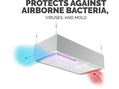 Fellowes Array Recess AR1 UV Light Air Purifier Filter Bundle, 16" x 2" x 1", 3/Carton (100016527)