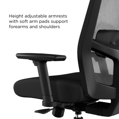 Workplace2.0™ 500 Series Fabric Task Chair, Black (51972)
