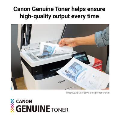 Canon 075 Magenta Toner Cartridge, Prints Up to 2,500 Pages (6367C001)
