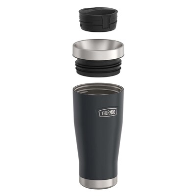 Thermos Icon Stainless Steel Vacuum Insulated Tumbler, 16 oz., Granite (IS1012GT4)