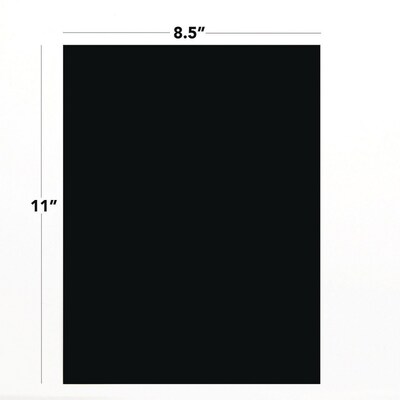 S&S Worldwide Scratch Artist™ Art Paper, 8-1/2 x 11 (Pack of 100)