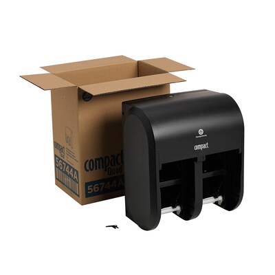 Compact by GP Pro Double Coreless Roll Toilet Paper Dispenser