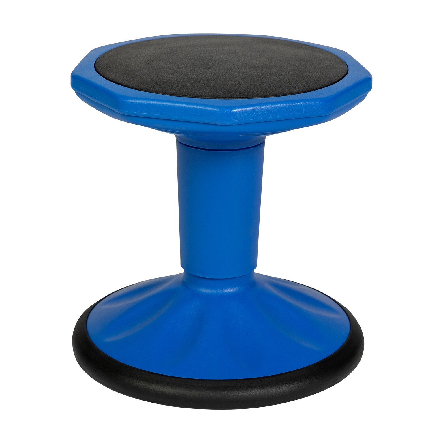 Flash Furniture Lucas Plastic Kids Wobble Stool, Blue (BFT9001F14BL)