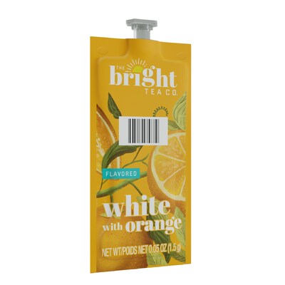 The Bright Tea Co. White Tea, Flavia Freshpacks, 100/Carton (MDRB504)