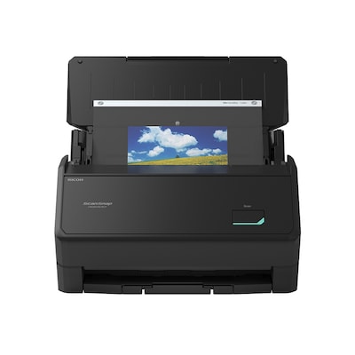 Ricoh ScanSnap iX2400 Duplex Document Scanner, Black (PA03870-B005)