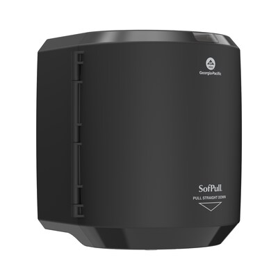 SofPull Centerpull Paper Towel Dispenser, Black (58204B)