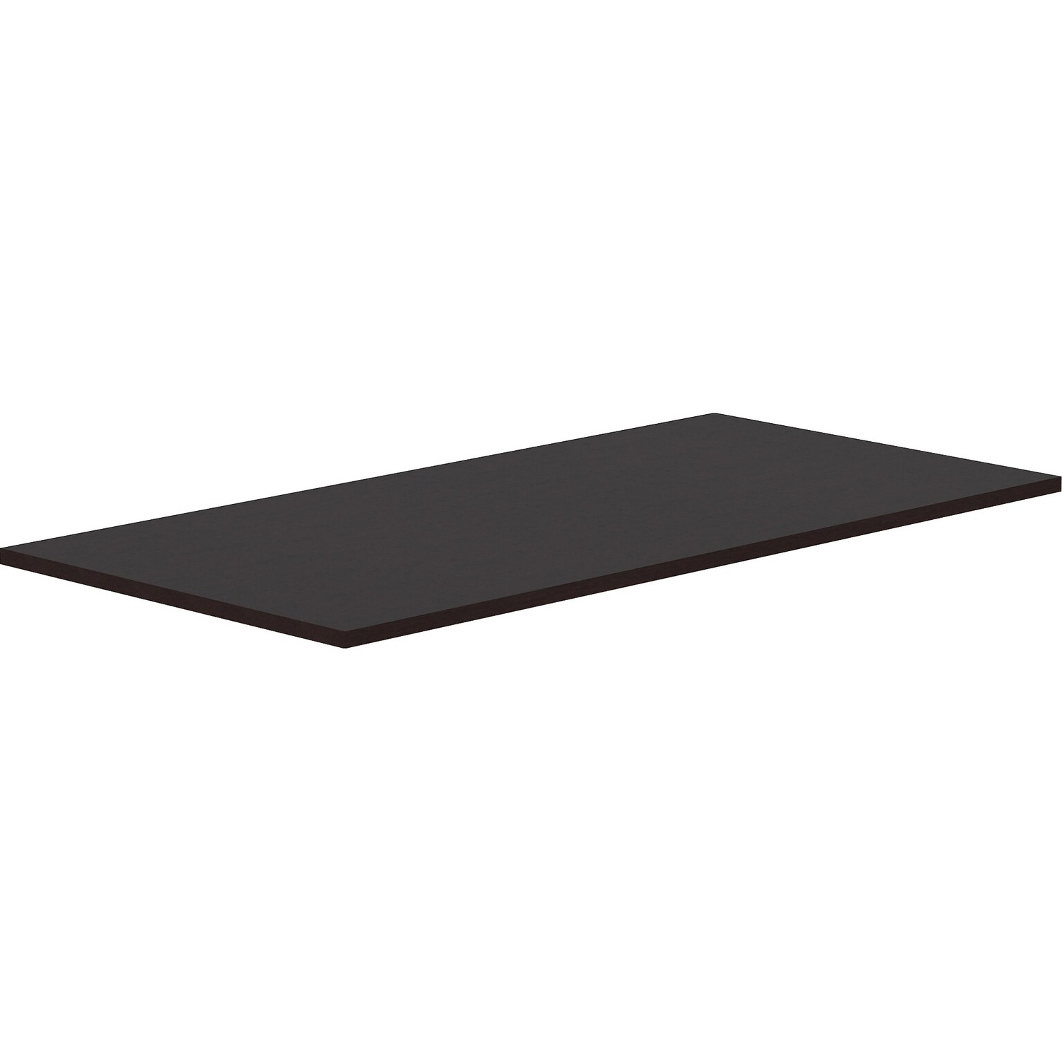 Lorell Relevance 60 W x 30 D Table Top, Laminate, Espresso (LLR18231)