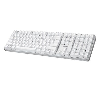 Adesso EasyTouch 680 Illuminated Mechanical Keyboard, White (AKB-680UW)