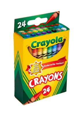 Bulk Crayola Crayons - Brick Red - 24 Count - Single Color Refill x24