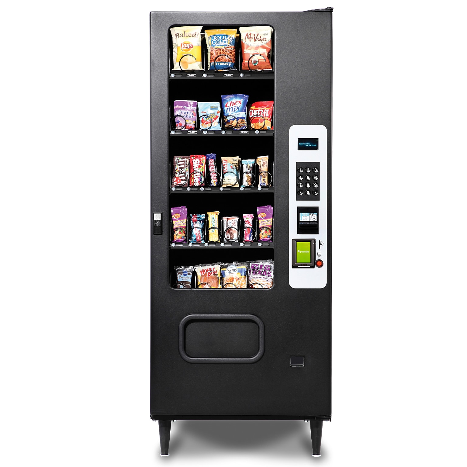 Selectivend 23-Selection Snack Vending Machine with Card Reader, Black (14115)