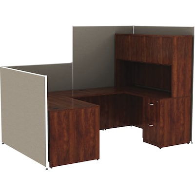 Lorell Panel System Partition Fabric Panel, 60"W x 48"H, Gray (LLR90265)
