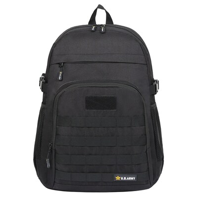 US Army TANGO Laptop Backpack, Large, Black (USBTAN18BLK)