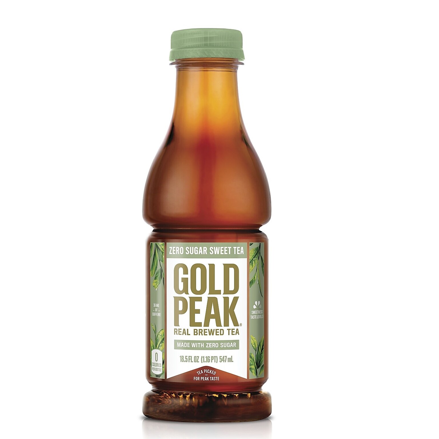 Gold Peak Zero Sugar Sweet 18.5oz, 12/Carton (135334)