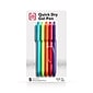 TRU RED™ Retractable Quick Dry Gel Pens, Fine Point, 0.5mm, Assorted, 5/Pack (TR54488)
