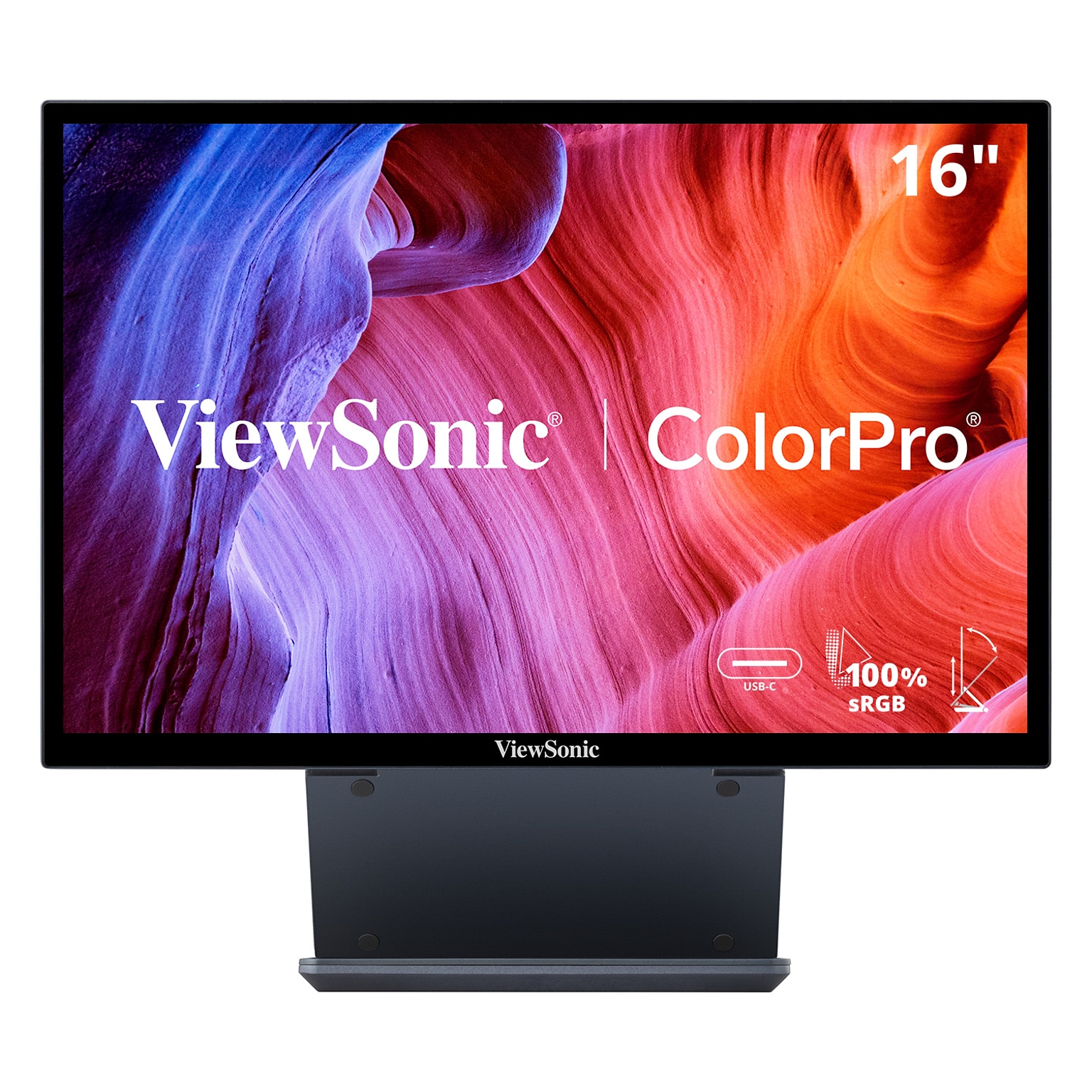 ViewSonic ColorPro 16 75Hz LED Monitor, Black (VP1656)