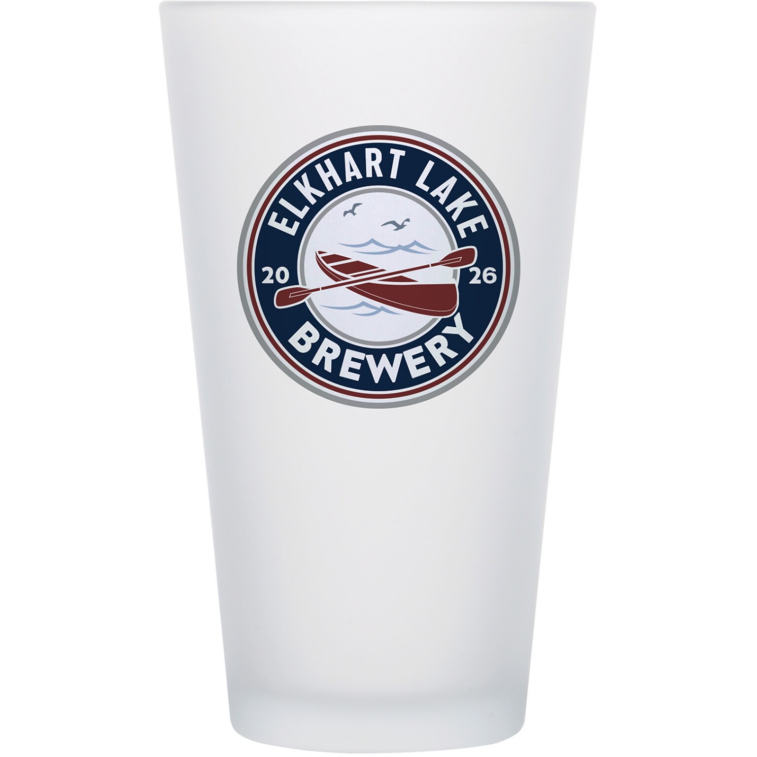 POD FULL COLOR FROSTED PINT GLASS