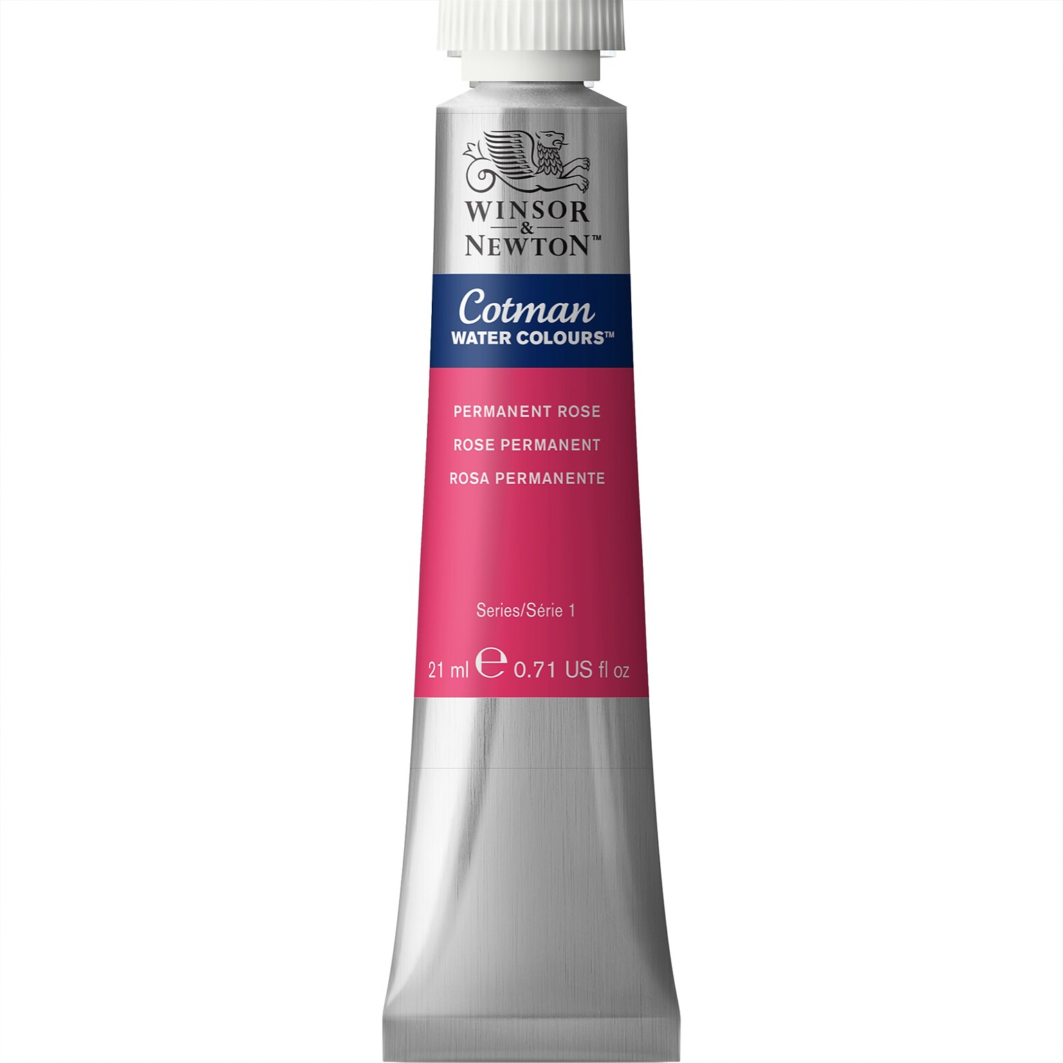 Winsor & Newton Watercolor Paint Tube, Permanent Rose (WNX0308502)