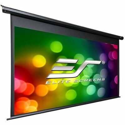 Elite Screens Spectrum Series 84" Electric Wall/Ceiling Projector Screen, Matte White, 16:9 (ELECTRIC84H2)